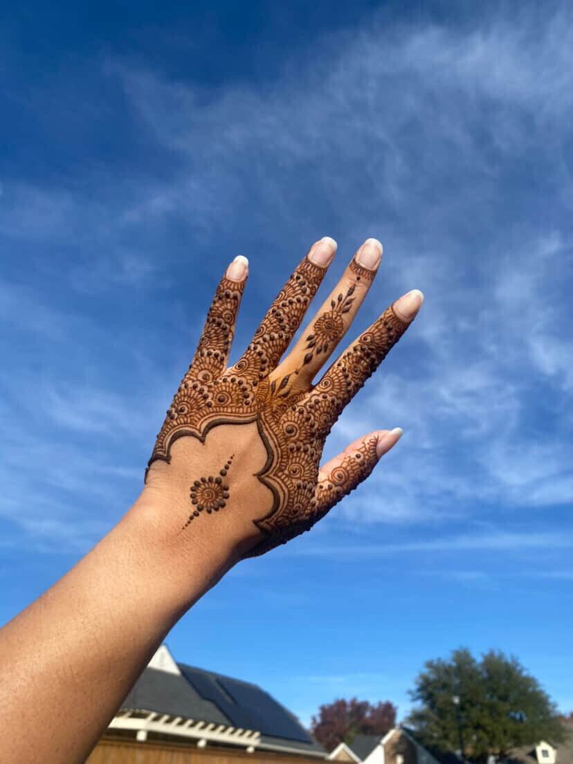 Bridal henna design by Rimple