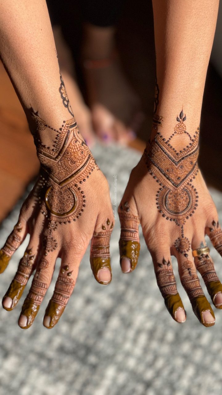 Party henna design by Rimple