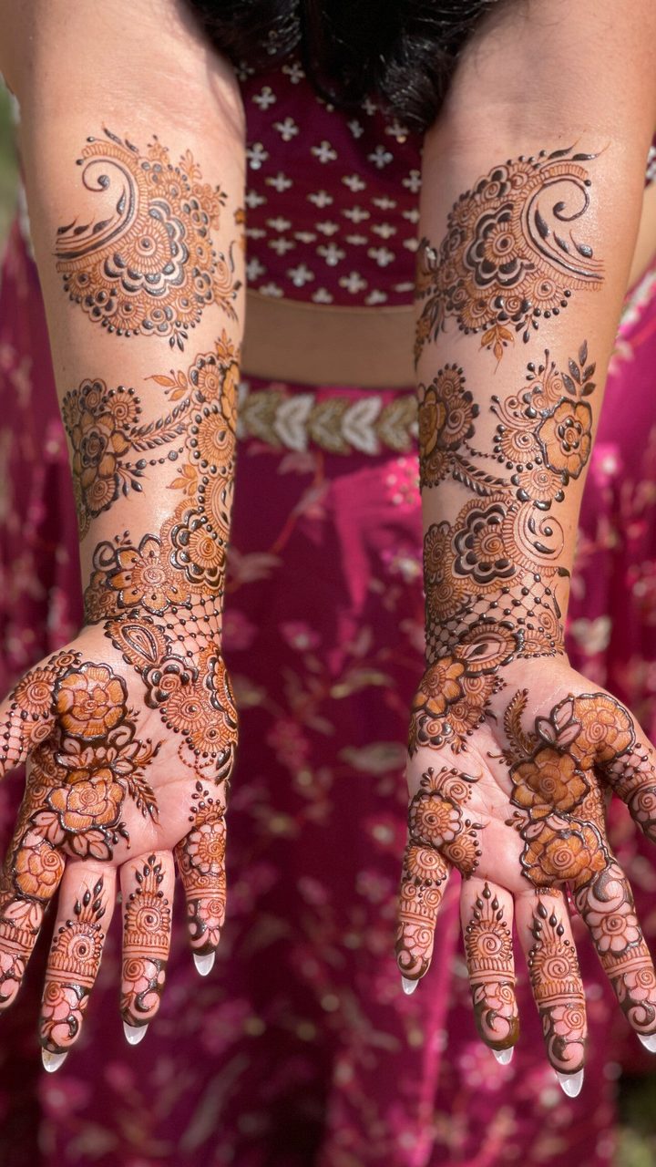Party henna design by Rimple