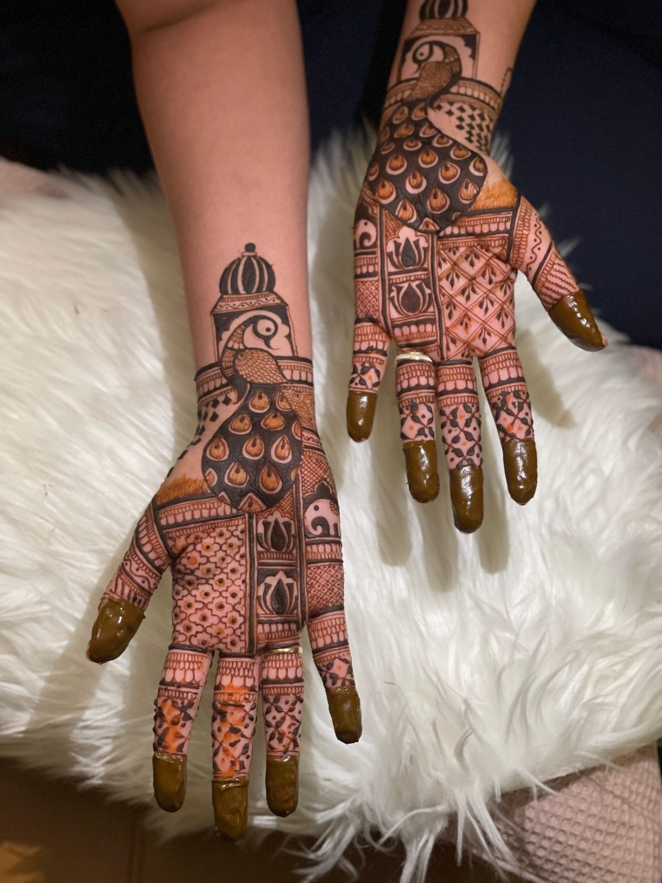 Bridal henna design by Rimple
