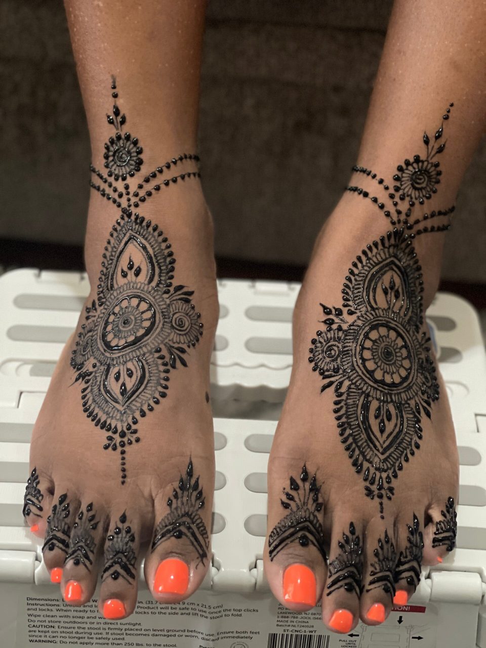 Festival henna design by Rimple